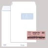 Busta a sacco Competitor FSC® strip adesivo con finestra 23 x 33 cm 100 gr bianco Pigna conf. 500 pezzi