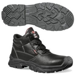 Calzatura di sicurezza Texas UK S3 SRC Rock&roll pelle grana mina idrorepellente numero 41 nero UPower