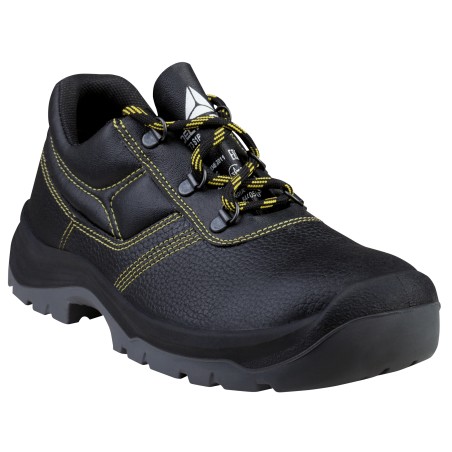 Calzatura di sicurezza Jet3 S1P SRC pelle crosta pigmentata numero 40 nero Deltaplus