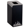 Gettacarte Rubik Evo per raccolta differenziata 80 L grigio Medial International