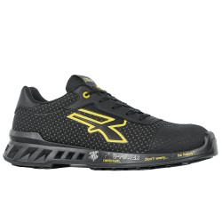 Calzatura di sicurezza Matt S3 SRC CI ESD RedLeve numero 36 nero/giallo UPower