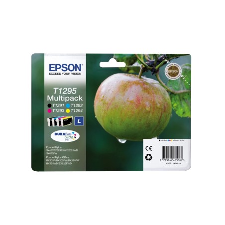 Epson Multipack Cartuccia ink C/M/Y/K T1295 C13T12954012 C/M/Y 11