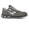 Calzatura di sicurezza Kick S3 pelle nabuk naturale taglia 43 grigio UPower