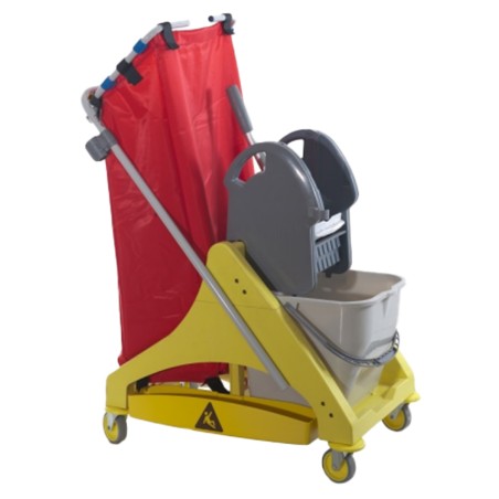 Carrello per pulizie QOKart Multi salvaspazio 30 L 42 x 78 x 108 cm Taxon