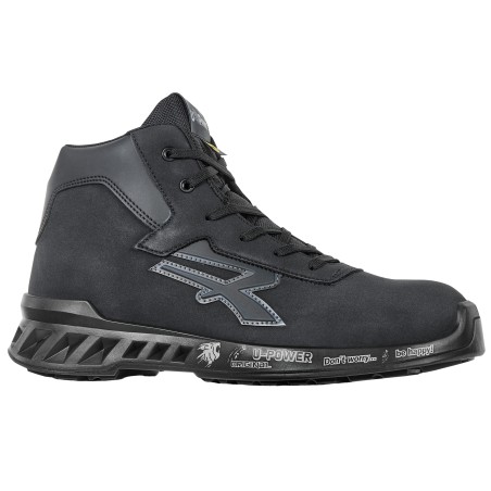 Calzatura di sicurezza Parker S3 SRC CI ESD RedLeve numero 42 nero UPower
