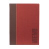 Portamenù Trendy 1 inserto doppio incluso A4 24 x 34 cm bordeaux Securit