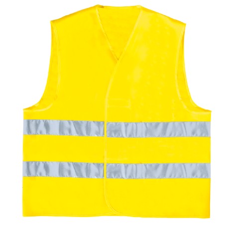 Gilet alta visibilità GILP2 poliestere taglia XXL giallo fluo Deltaplus