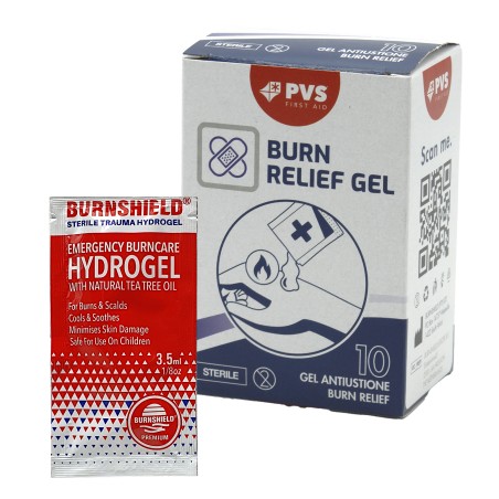 Bustina gel sterile Burbshield per ustioni 3