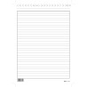 Schede in cartoncino rigate 24 x 17 cm verticale Edipro conf. 100 pezzi