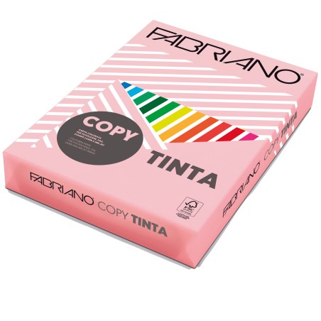 Carta Copy Tinta A4 80 gr colore tenue cipria Fabriano conf. 500 fogli