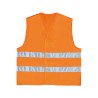 Gilet alta visibilità GILP2 poliestere taglia L arancio fluo Deltaplus