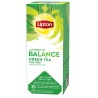 Tè verde puro Feel Good Selection in filtro Lipton conf. 25 pezzi