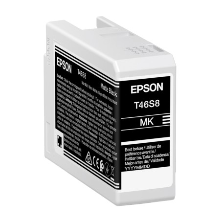 Epson Cartuccia UltraChrome Pro 10 Nero Matte C13T46S80N 25 ml