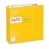 Tovagliolo carta 33 x 33 cm 2 veli giallo Fato conf. 50 pezzi