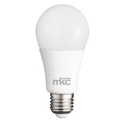Lampada Led goccia A60 12W E27 3000K luce bianca calda MKC