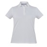 Polo Susan da donna manica corta taglia M bianco Giblor's