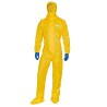 Tuta di protezione Deltachem taglia XL giallo Deltaplus