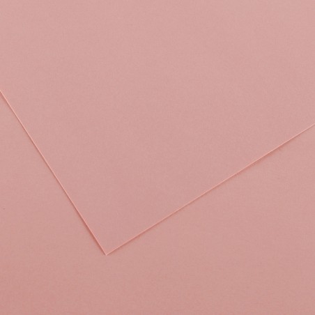 Foglio Colorline 70x100 cm 220 gr rosa confetto Canson