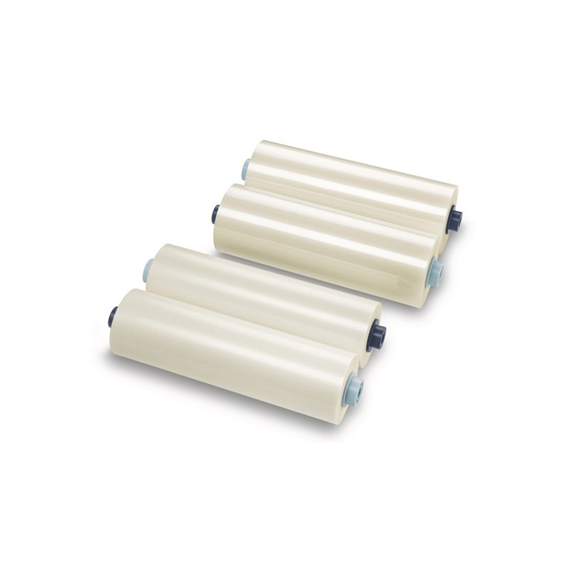 Film per plastificazione 305 mm x 75 mt 75 micron lucido GBC conf. 2 bobine