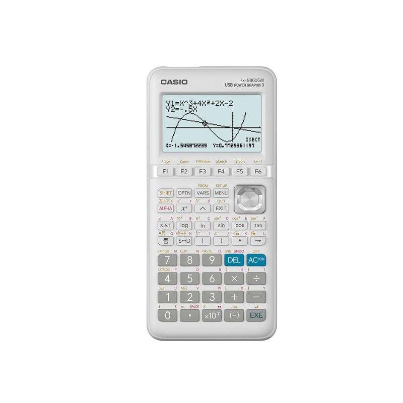 Calcolatrice scientifica grafica FX9860GIII 900 funzioni bianco Casio