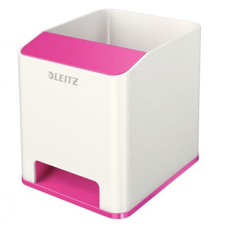 Portapenne con amplificatore WOW 9x10x10 cm fucsia Leitz