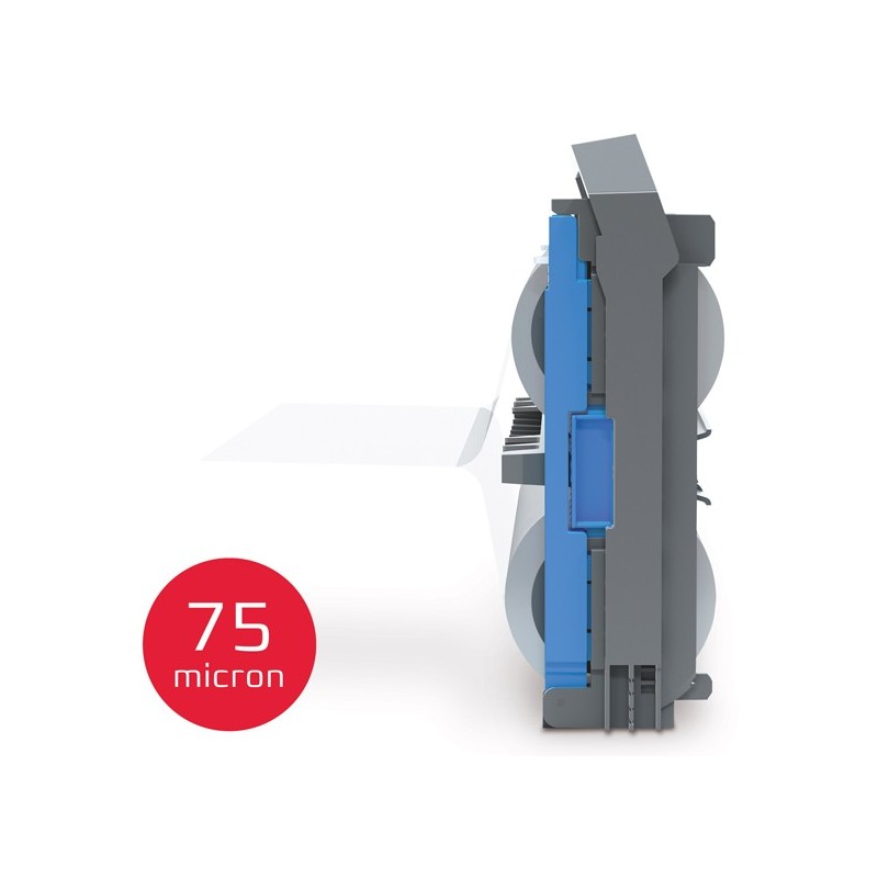 Cartuccia ricaricabile struttura con film incluso 75 micron lucido per plastificatrice Foton 30 GBC