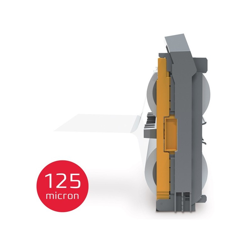 Cartuccia ricaricabile struttura con film incluso 125 micron lucido per plastificatrice Foton 30 GBC