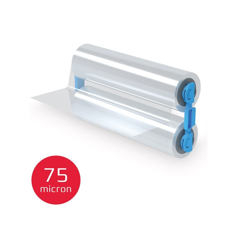 Ricarica cartuccia film 75 micron lucido per plastificatrice Foton 30 GBC