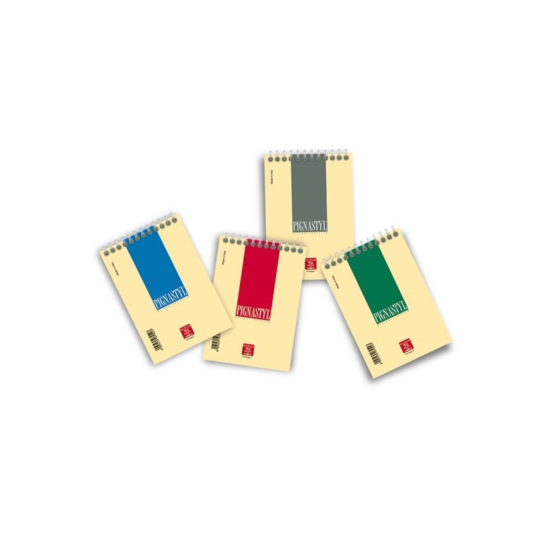 Blocco Pignastyl spiralato 5mm A6 80gr 60 fogli Pigna