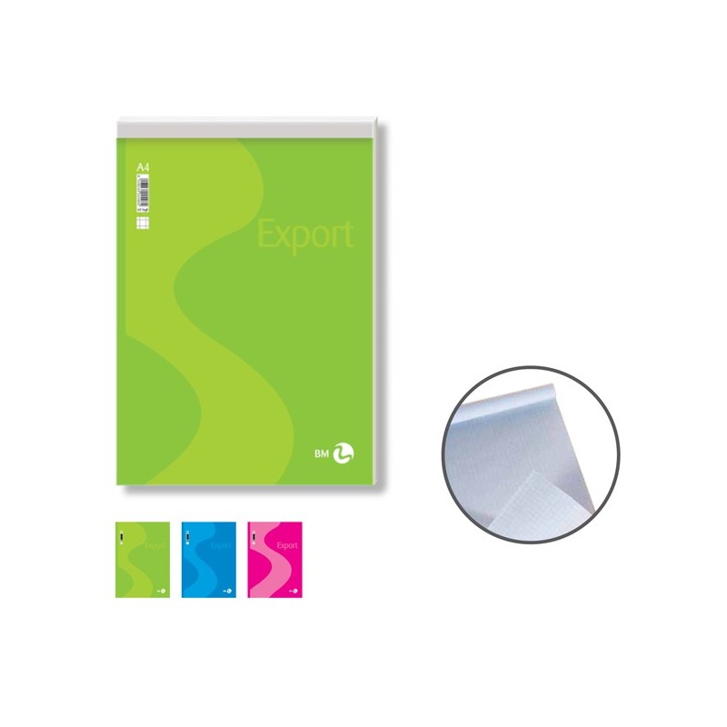 Blocco note Export 5mm 150 x 210mm 50gr 50 fogli BM