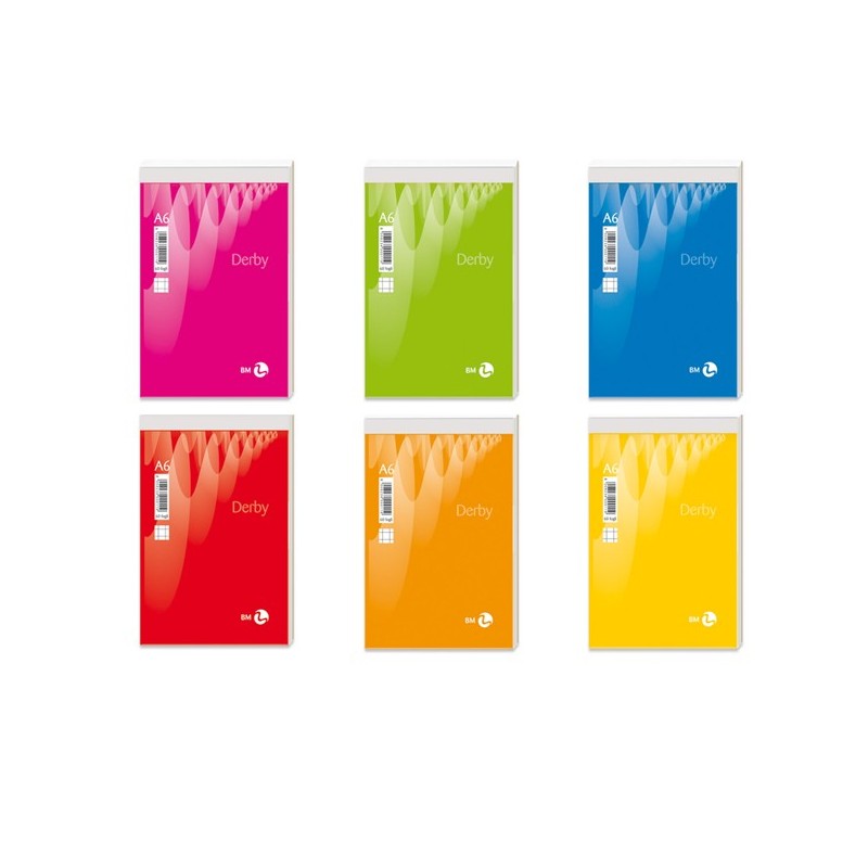 Blocco note Derby 5mm 100 x 150mm 60gr 70 fogli BM