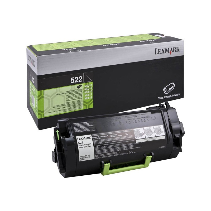 Lexmark Toner Nero 52D2000 return program 6.000 pag