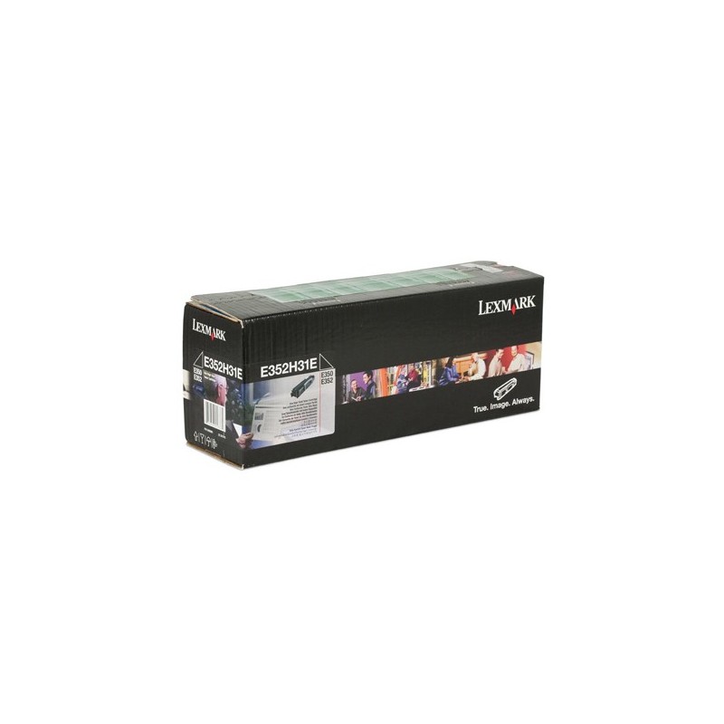 Lexmark Toner Nero E352H31E return program 9.000 pag