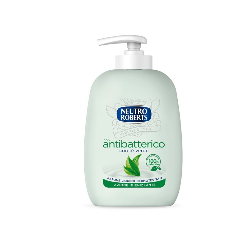 Sapone liquido Antibatterico 200 ml Neutro Roberts