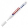 Marcatore permanente a vernice 750 punta 2 4 mm bianco Edding