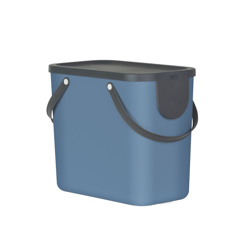 Pattumiera Albula 25 L blu horizon Rotho
