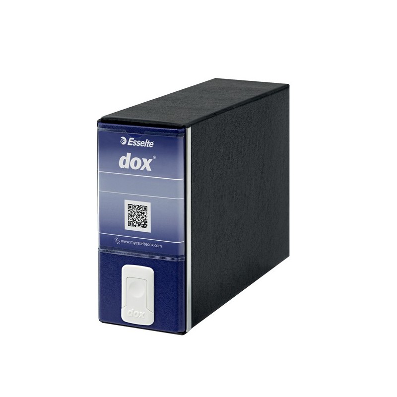 Registratore Dox 3 dorso 8 cm memorandum 23 x 18 cm blu Esselte