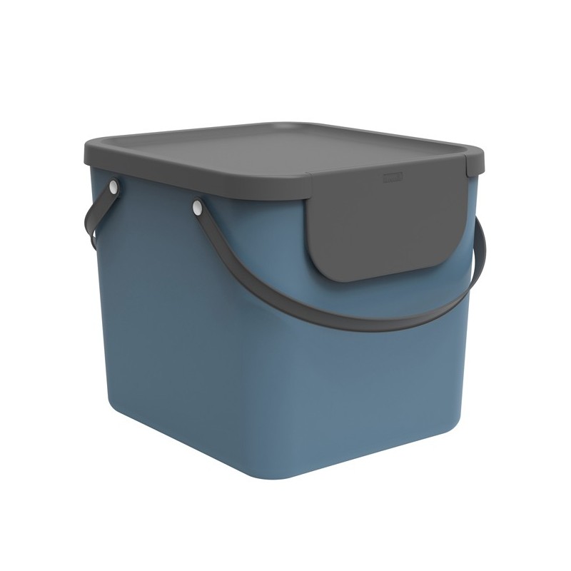 Pattumiera Albula 40 L blu horizon Rotho
