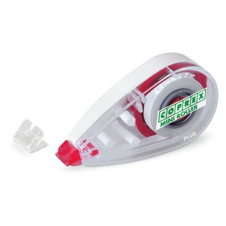 Correttore a nastro Mini Roller 4,2mm x 7mt chiusura salva nastro Coprex