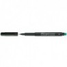 Pennarello Multimark universale permanente con gomma punta fine 0,6mm nero Faber Castell