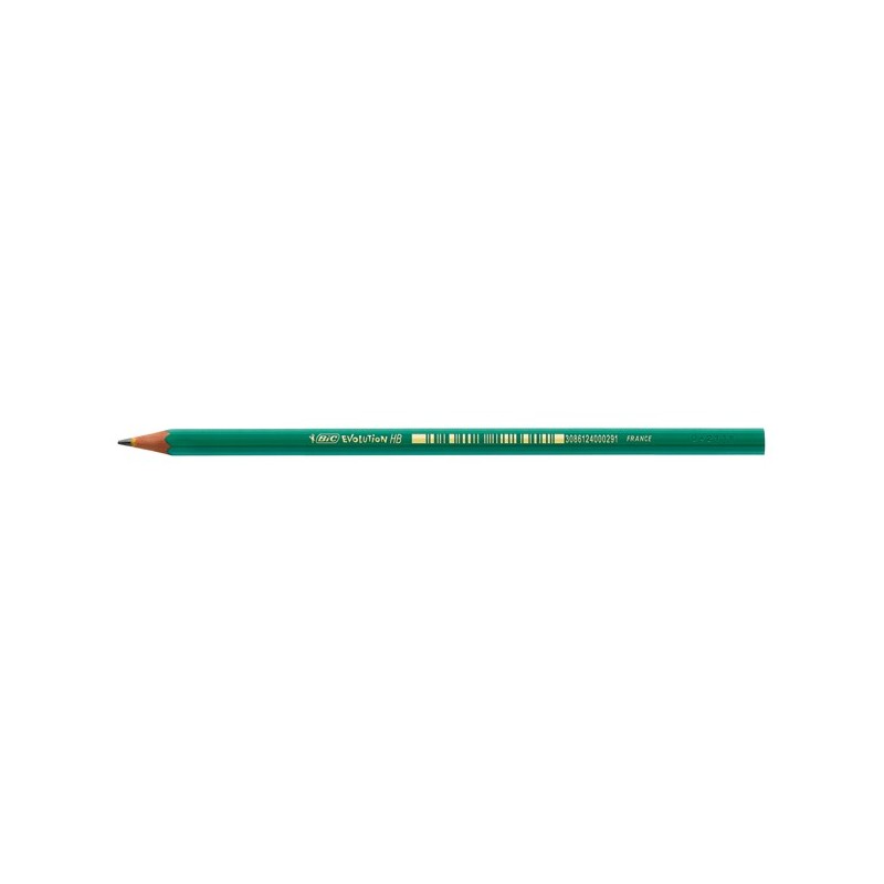 Matita in resina Ecolutions Evolution Graphite 650 gradazione HB Bic conf. 12 pezzi