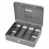 Cassetta portavalori Secur 30x24x9 cm grigio chiaro Metalplus