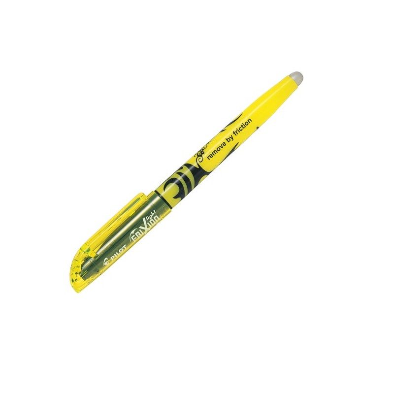 Evidenziatore cancellabile Frixion Light punta a scalpello 4,0mm tratto 3,3mm giallo Pilot