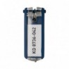 Portachiavi Key Clip blu Durable conf. 6 pezzi