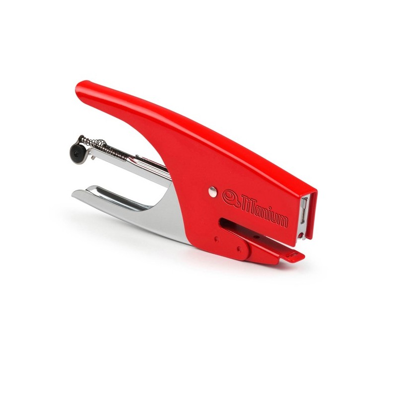 Cucitrice a pinza passo 6 rosso Titanium