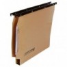 Cartella sospesa armadio Cartesio 33 cm fondo U 30 mm 32,6x28 cm avana Bertesi