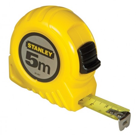Flessometro 5 m metallo/ABS Stanley