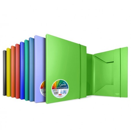Cartelle 3L Garda PPL 25,7x34,5 cm dorso 10 mm colori assortiti Sei Rota