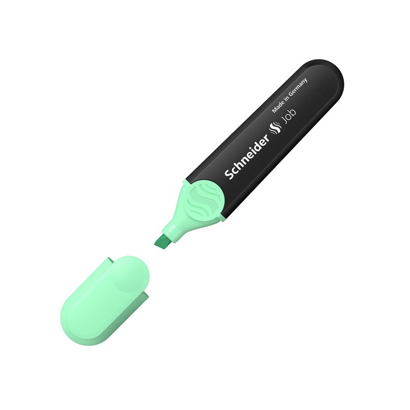 Evidenziatore Job PPL punta 1,5 mm verde pastello Schneider