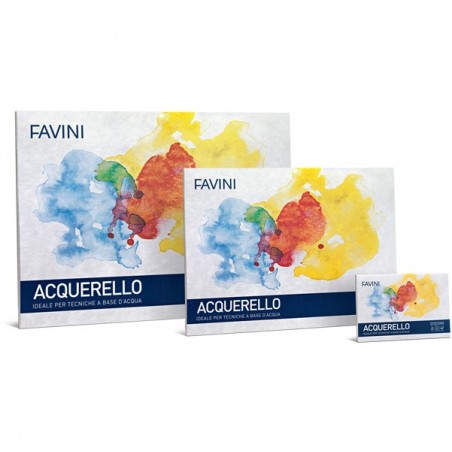 Blocco Acquerello 35x50cm 340gr 10 fogli Favini